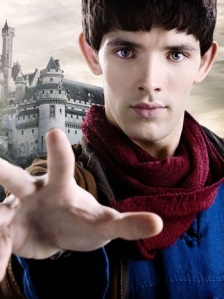 Merlin is charming in his simplicity, but there's still something unexpected about him--he's a magic user, and no one seems to guess.